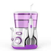 Water Dental Flosser - Oral Irrigator with 10 Adjustable Water Pressures, IPX6 Waterproof, High Volume Reservoir for Teeth Cleaning and Gum Care
